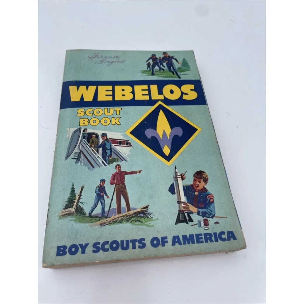 1967 Official Boy Scout of America Webelos Cub Scout Book Manual